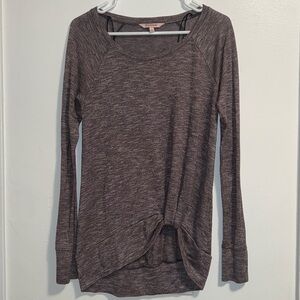 Juicy Couture gray and pink long sleeve shirt